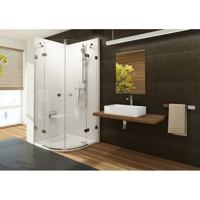 Душевая кабина Ravak Brilliant BSKK4 - 80 Хром Transparent