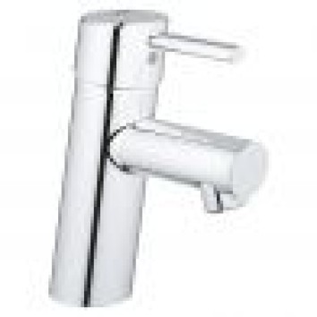 Grohe Concetto Смеситель однорычажный для раковины S-Size + нажимной донный клапан (23931001)