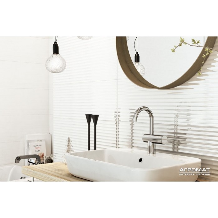 Плитка Opoczno Elegant Stripes STRIPES WHITE STR 10×750×250