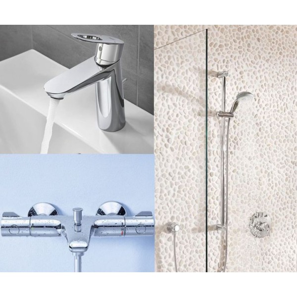 Grohe Grohtherm 800 + BauLoop набор смесителей для ванной (34550TM)