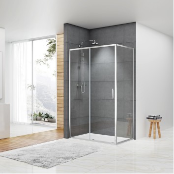Душова кабіна Devit Art 2.0 FEN2340 120x80 см профіль хром/прозоре скло