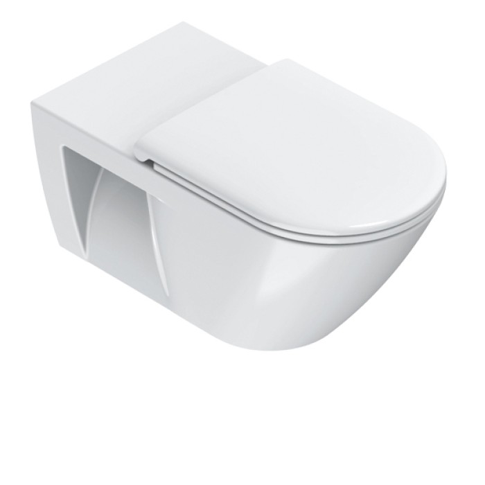 Подвесной безободковый унитаз Catalano Sfera NewFlush