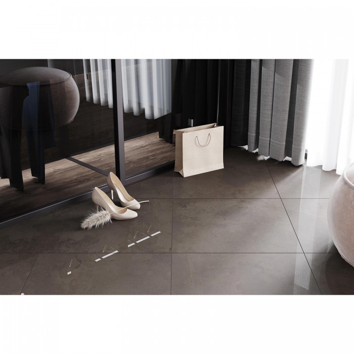 Керамогранит GOLDEN TILE ALBA коричневый 7L7520