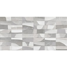 Плитка Cerama Market ASAM GRIS DEKOR (стіна) 30х60