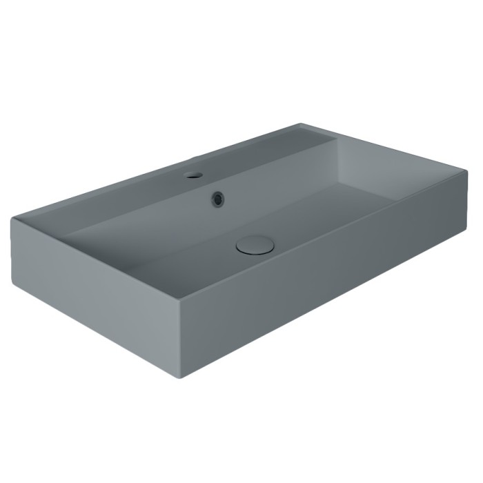 Раковина подвесная Simas Agile Сemento Matt 81x46 см (AG81CEMENTO)