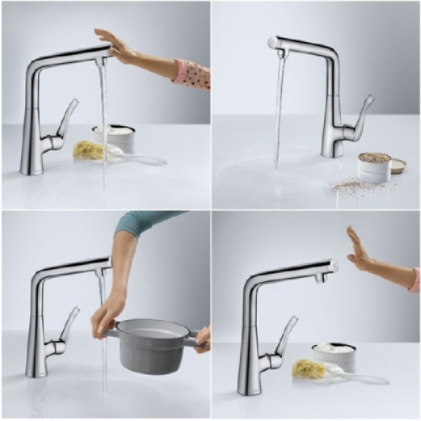 Смеситель для кухни Hansgrohe Metris Select 320 14883000