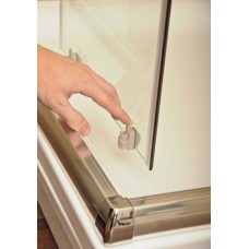 Душевая кабина Ravak Blix BLCP4- 90 Полир. алюм. Transparent + поддон Ronda 90 ST + сифон Basic