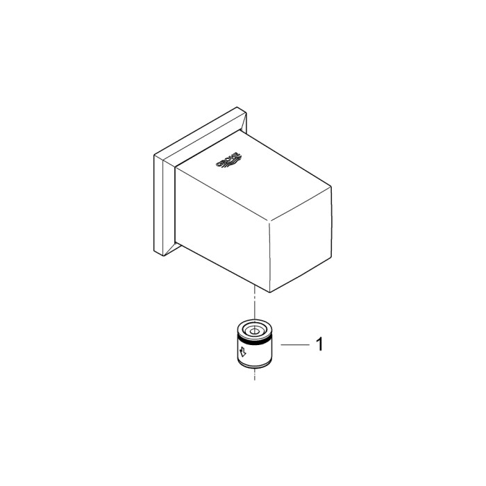 Grohe Allure Brilliant Подключение для шланга (27707000)