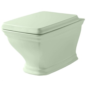 Унитаз подвесной Artceram Civitas(CIV001 35;00) green acquarello