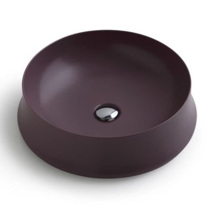 Керамическая раковина 50 см Simas Sharp, prugna matt SH 01