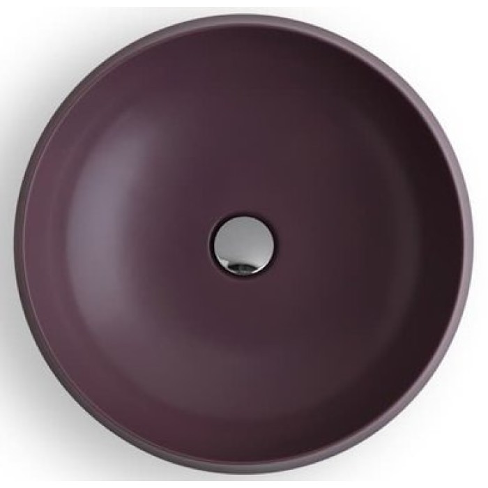 Керамическая раковина 50 см Simas Sharp, prugna matt SH 01 Керамическая раковина 50 см Simas Sharp, prugna matt SH 01