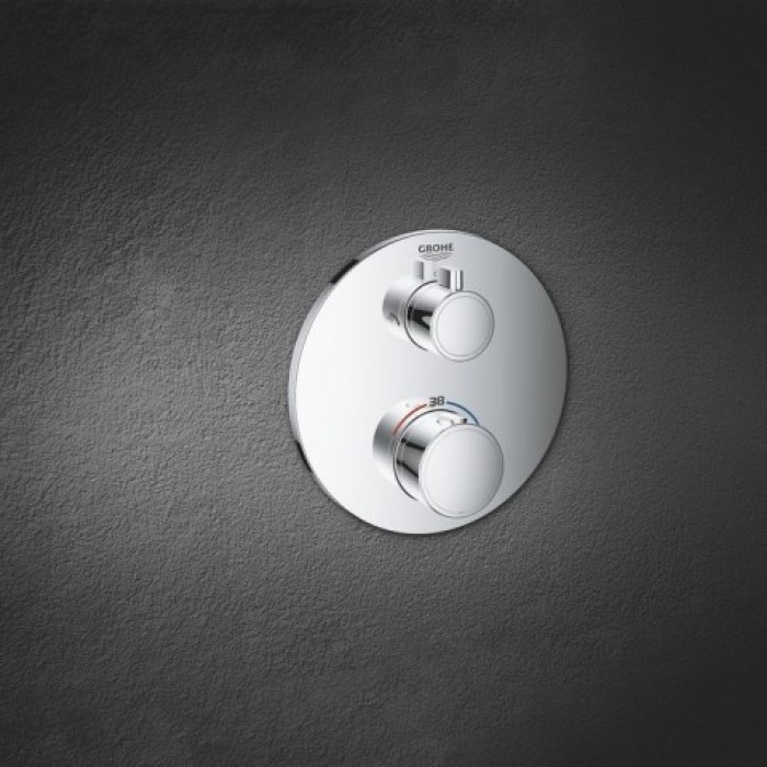 Grohe Grohtherm Термостат для душа с переключателем на 2 положения верхний/ручной душ (24076000)