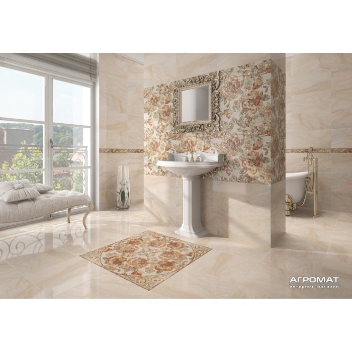 Плитка Pamesa Fusion MARFIL 9×600×316 под мрамор