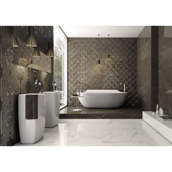 Плитка IBERO SELECTA MAUI REC-BIS 12×1200×400 под мрамор