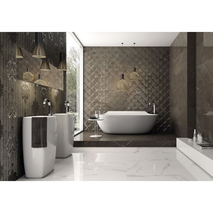 Плитка IBERO SELECTA MAUI REC-BIS 12×1200×400 под мрамор