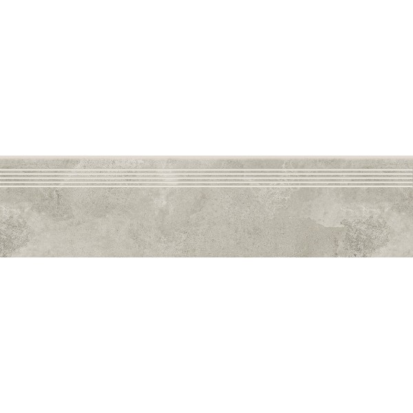 Керамогранит OPOCZNO QUENOS LIGHT GREY STEPTREAD под камень