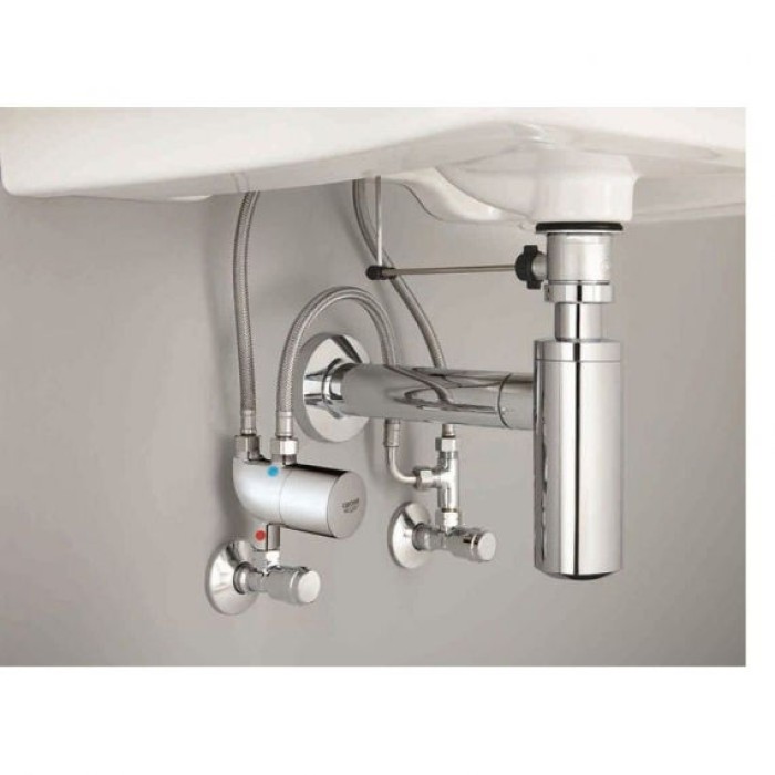 Grohe Grohtherm Micro термостат для установки под раковиной (34487000)