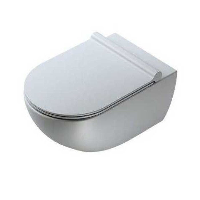 Подвесной безободковый унитаз Catalano Sfera NewFlush, cemento satinato