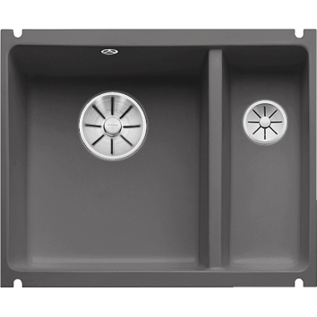 Мойка для кухни Blanco Subline 350/150-U Ceramic базальт 523746