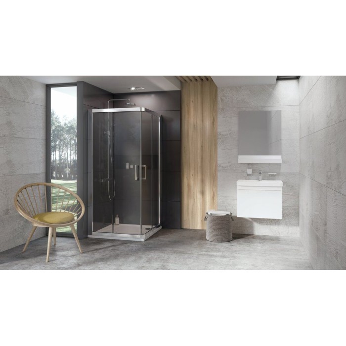 Душевая кабина Ravak 10RV2- 80 Полир. алюм. Transparent