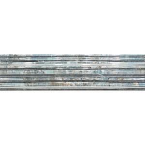 Плитка Gemma AQUA STRIPE TURQUOISE 12×1200×300 для ванной и кухни