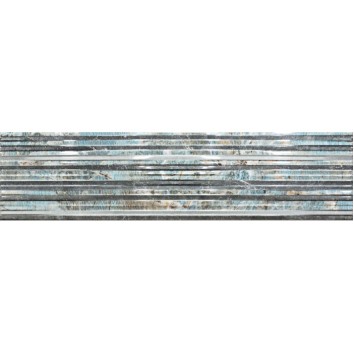 Плитка Gemma AQUA STRIPE TURQUOISE 12×1200×300 для ванной и кухни