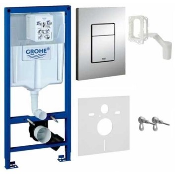 Инсталляция для унитаза Grohe Rapid SL 38827000 комплект 5 в 1