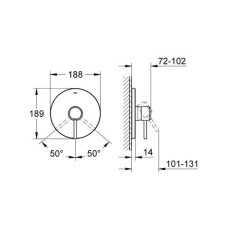 Смеситель Grohe Atrio 19463001