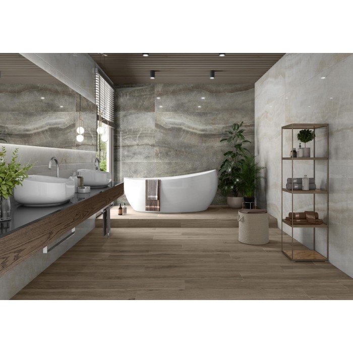 Керамогранит PAMESA CR. BRACCIANO TEUPE (FAM 004/LEVIGLASS) 10×1800×900 под мрамор