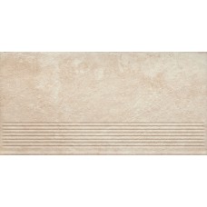 Сходинка пряма Scandiano Beige 30x60 код 1077 Ceramika Paradyz