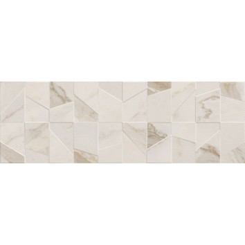 Плитка AZTECA CALACATTA GOLD R120 TOP MATT 11×1200×400 под мрамор для ванной и кухни