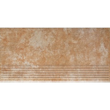 Сходинка пряма Ilario Ochra 30x60 код 0490 Ceramika Paradyz