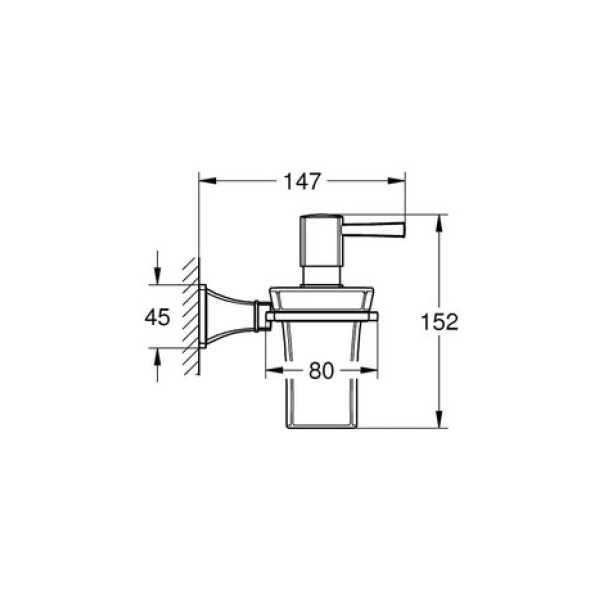 Дозатор жидкого мыла Grohe Grandera (40627IG0)