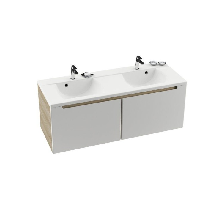 Тумба под умывальник Ravak SD- 1300 Classic Береза/Белый