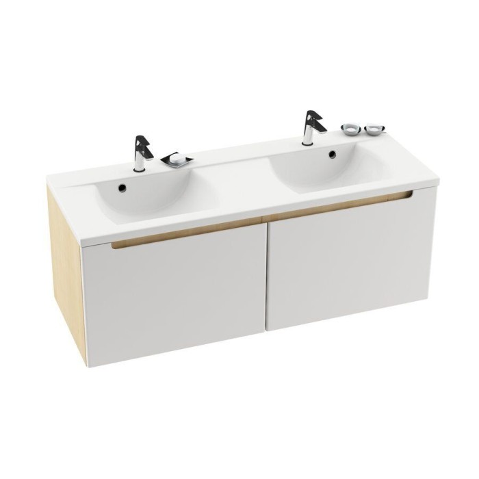 Тумба под умывальник Ravak SD- 1300 Classic Береза/Белый