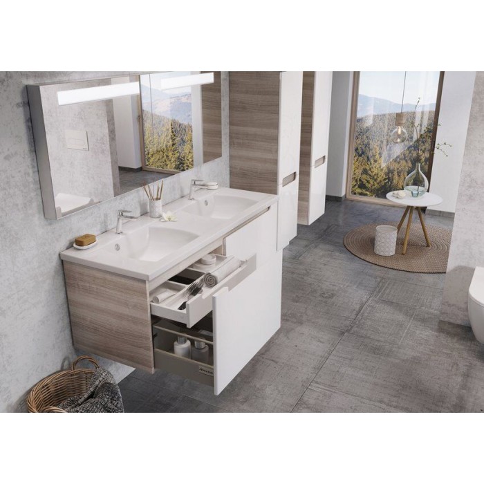 Тумба под умывальник Ravak SD- 1300 Classic Береза/Белый