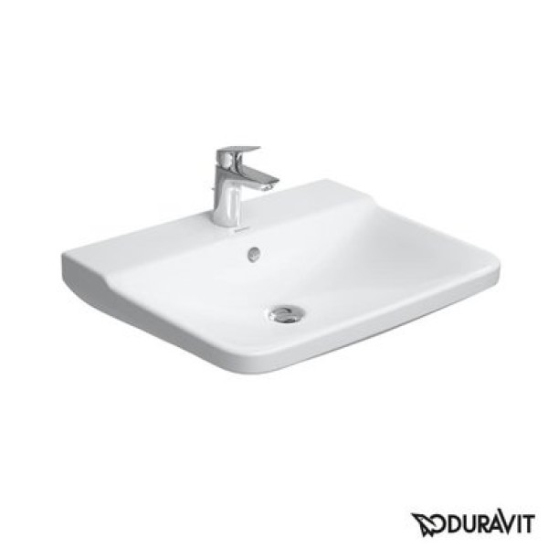 Плитка керамогранит Керамическая раковина 55 см Duravit P3 Comforts 2331550000 для пола