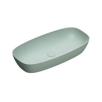 Керамическая раковина 80 см Catalano Green Lux, verde satinato