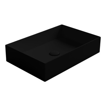 Раковина накладная на столешницу Simas Agile Nero Matt 60x40 см (AG60NERO)