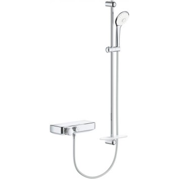 Термостат для душа GROHE Grohtherm SmartControl и душевой гарнитур Euphoria 110 Massage (34721000)