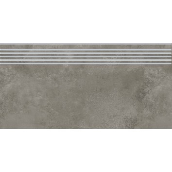 Сходинка пряма Quenos Grey Steptread 298×598x8 Opoczno