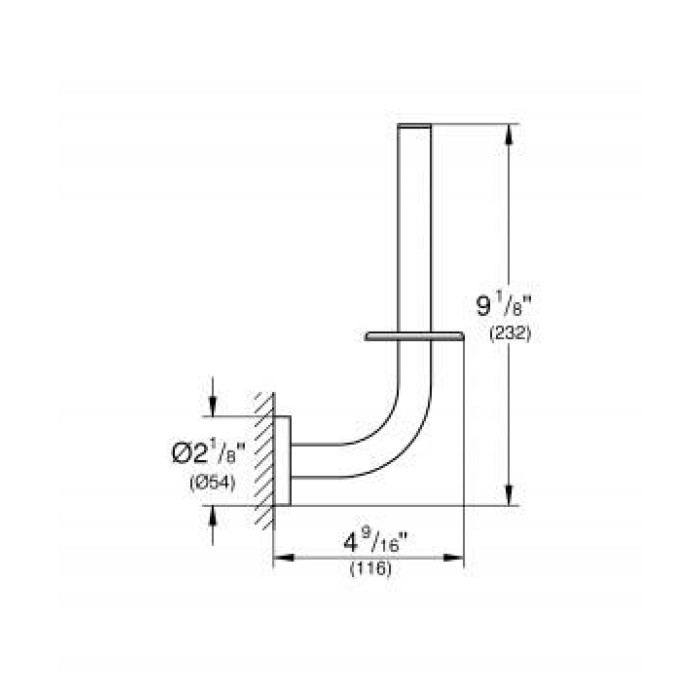 Grohe Essentials Держатель запасного рулона бумаги (40385AL1)