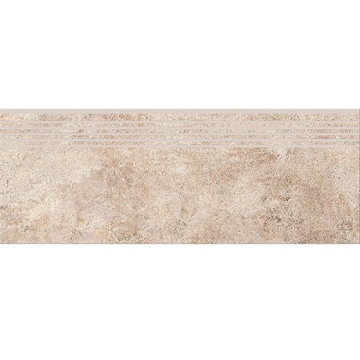 Керамогранит Ступень Cersanit LUKAS BEIGE STEPTREAD 8×598×298 под камень