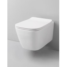 Унитаз укороченный подвесной Artceram A16 (ASV005 01;00) white glossy