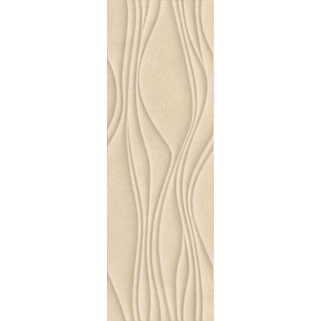 Плитка стінова Serene Beige RECT STR 250x750x9 Paradyz