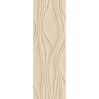 Плитка стінова Serene Beige RECT STR 250x750x9 Paradyz