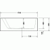Paiova ванна прямоугольная 170 см 700270000000000 в интернет-магазине «Estet Room»