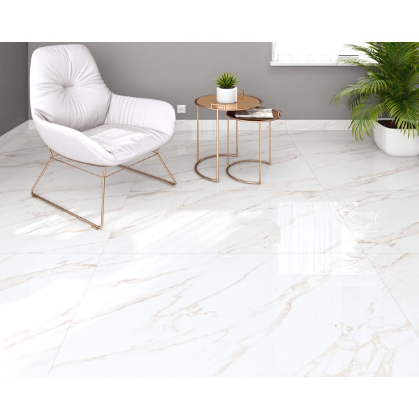 Керамогранит PAMESA AT. PALMA BLANCO 10×1200×600 под мрамор