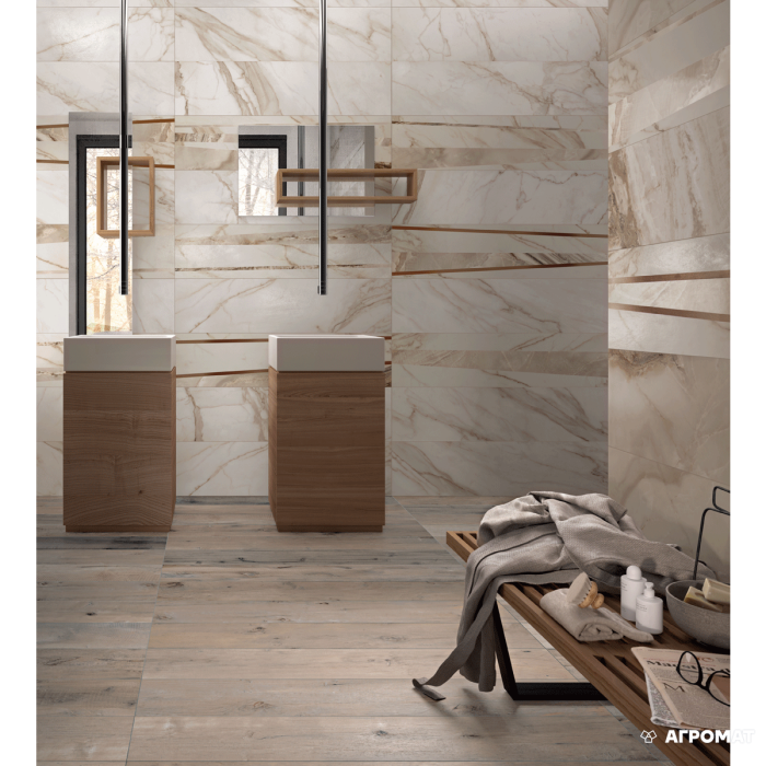 Керамогранит Flaviker Supreme SP 6134 W FUSION HOT 9×1200×600 под мрамор