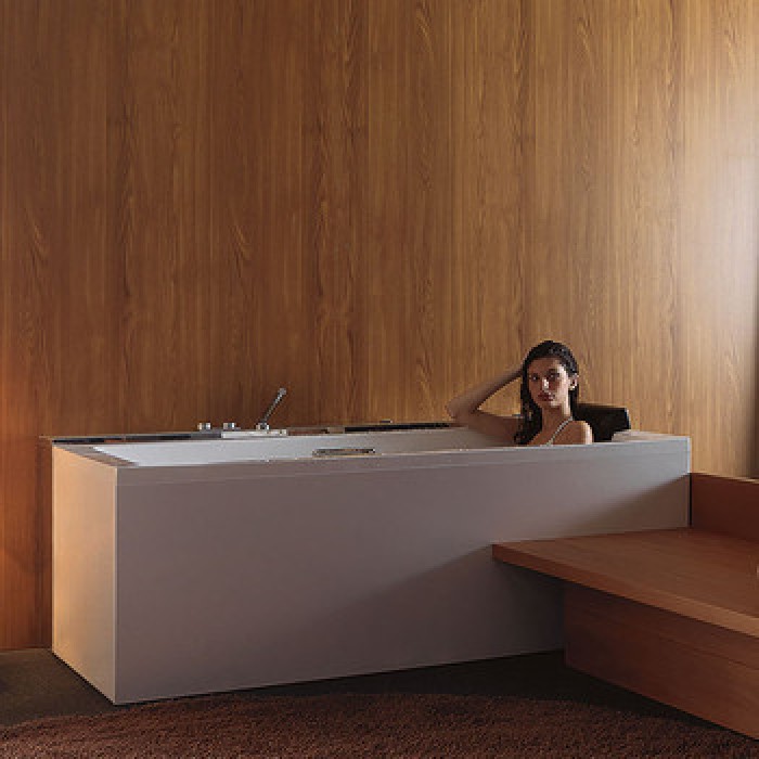 Gruppo Treesse Quadra mts Ванна 180x95xh68 см